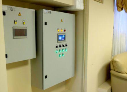 Шкафы автоматизации приточно-вытяжной вентиляции